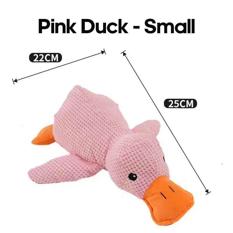 Dog Toy Stomping Duck Bite Resistant Grinding Teeth Cleaning Large Dog Interactive Entertainment Puppy Boredom Pet Plush Toy