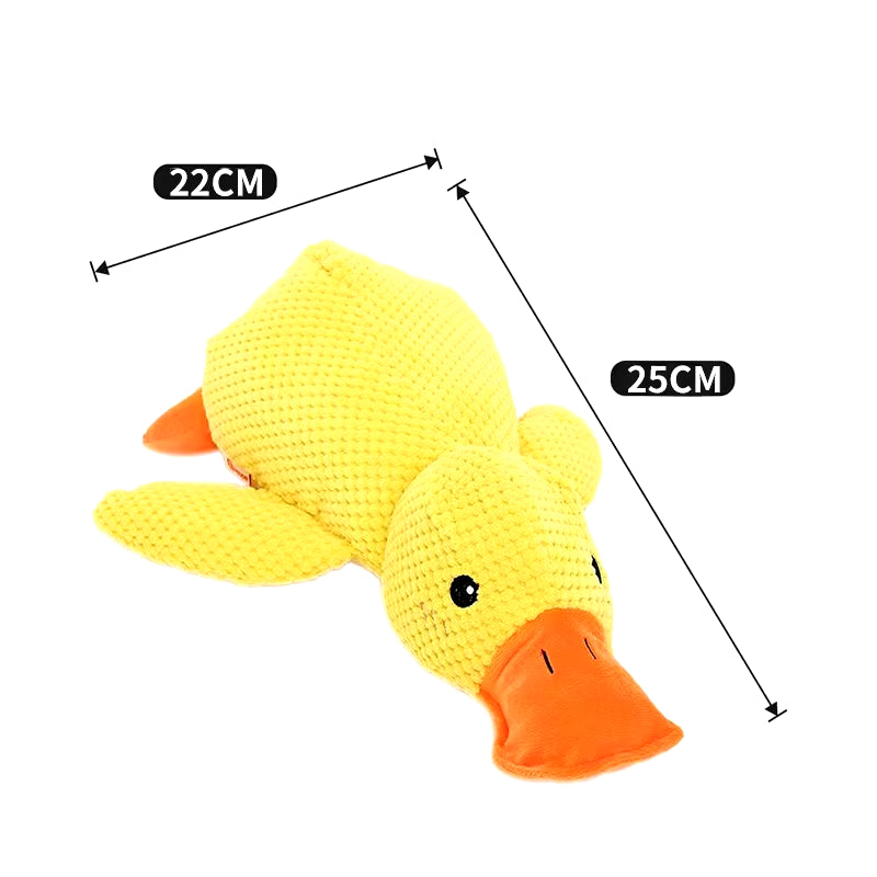 Dog Toy Stomping Duck Bite Resistant Grinding Teeth Cleaning Large Dog Interactive Entertainment Puppy Boredom Pet Plush Toy